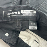 Carhartt Carpenter Trousers - 32W 30L Black Cotton