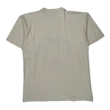 Single Stitch Patriotic Design Unbranded Graphic T-Shirt - Large Cream Cotton