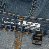 Carhartt Jeans - 33W 30L Blue Denim
