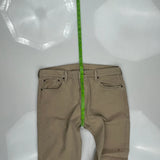 501 Levis Jeans - 36W 31L Beige Cotton