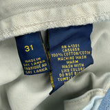 Polo By Ralph Lauren Chino Shorts - 30W 8L Beige Cotton