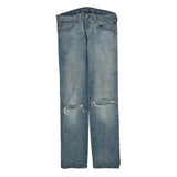 501 Levis Jeans - 32W 32L Light Wash Cotton