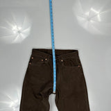 Levis Jeans - 29W 29L Brown Cotton