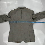 Burberry Checked Blazer - XL Multicoloured Wool