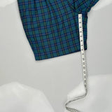 Dockers Checked Shorts - 34W 8L Blue Cotton