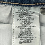 True Religion Denim Shorts - 32W UK 12 Light Wash Cotton