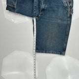 Dickies Cargo Denim Shorts - 36W 11L Blue Denim