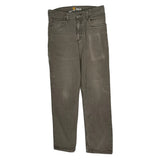 Carhartt Carpenter Trousers - 30W 31L Grey Cotton