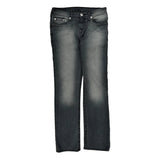 True Religion Skinny Jeans - 28W US 2 Gray Cotton Blend