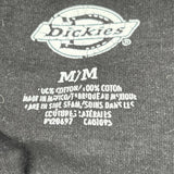 Dickies Long Sleeve T-Shirt - Medium Black Cotton