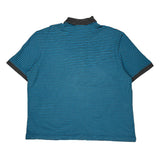 Lacoste Striped Polo Shirt - 3XL Blue Cotton