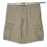 Guess Cargo Shorts - 40W 11L Beige Cotton