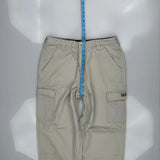 Wrangler Cargo Trousers - 34W 34L Beige Cotton