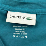 Lacoste T-Shirt - Medium Green Cotton