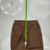 Carhartt Double Knee Carpenter Pants - 32W 27L Brown Cotton