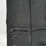 Unbranded Double Knee Cargo Trousers - 36W 32L Black Cotton