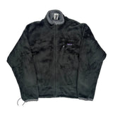 Patagonia Fleece Jacket - Medium Black Polyester
