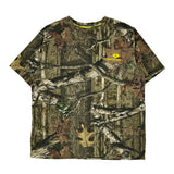Mossy Oak T-Shirt - Large Camo Cotton Blend