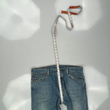 501 Levis Jeans - 36W 30L Blue Cotton