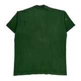 Single Stitch Quaker Steak And Lube Fruit Of The Loom Graphic T-Shirt - 2XL Green Cotton