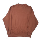 Reverse Weave Champion Sweatshirt - Large Brown Cotton