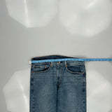 505 Levis Jeans - 34W 31L Blue Cotton