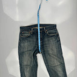 501 Levis Jeans - 34W 30L Blue Cotton