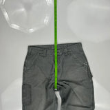 Carhartt Double Knee Carpenter Pants - 34W 29L Gray Cotton