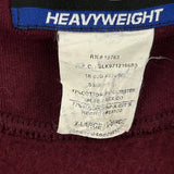 Heavyweight Starter Sweatshirt - XL Burgundy Cotton Blend