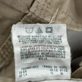 Wrangler Carpenter Shorts - 36W 10L Beige Cotton