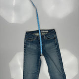 Dkny Jeans - 30W UK 8 Blue Cotton Blend