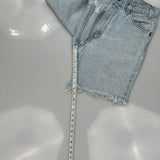 Levis Denim Shorts - 31W 9L Light Wash Denim
