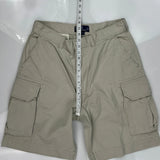 Polo By Ralph Lauren Cargo Shorts - 31W 10L Beige Cotton