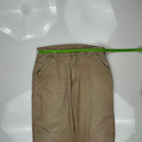 Carhartt Carpenter Trousers - 34W 30L Khaki Cotton