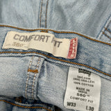 Levis 560 Jeans - 32W 30L Light Wash Cotton