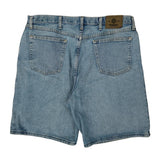 Wrangler Denim Shorts - 38W 9L Light Wash Cotton