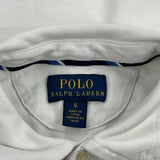 Age 4 Polo By Ralph Lauren Shirt - Small White Cotton