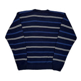 Tommy Hilfiger Striped Sweater - XL White Cotton