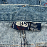Chams Carpenter Shorts - 40W 15L Blue Cotton Blend