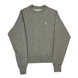Reverse Weave Champion Hoodie - XS Grey Cotton Blend