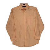 Tommy Hilfiger Shirt - Medium Orange Cotton