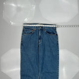 Levis 550 Jeans - 30W 32L Blue Cotton