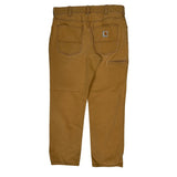 Carhartt Carpenter Trousers - 32W 30L Brown Cotton