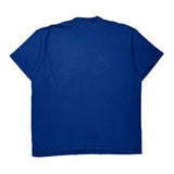 The North Face Graphic T-Shirt - Large Blue Cotton