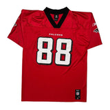 Falcons Reebok Nfl Football Jersey - Large Red Polyester