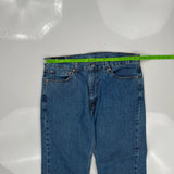 505 Levis Jeans - 38W 30L Blue Cotton