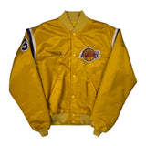 Los Angeles Lakers Starter Varsity Jacket - XL Yellow Nylon