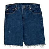 501Xx Levis Denim Shorts - 33W 9L Blue Cotton