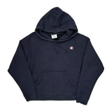Reverse Weave Champion Hoodie - XL Navy Cotton