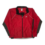 The North Face Windbreaker - Large Red Polyester